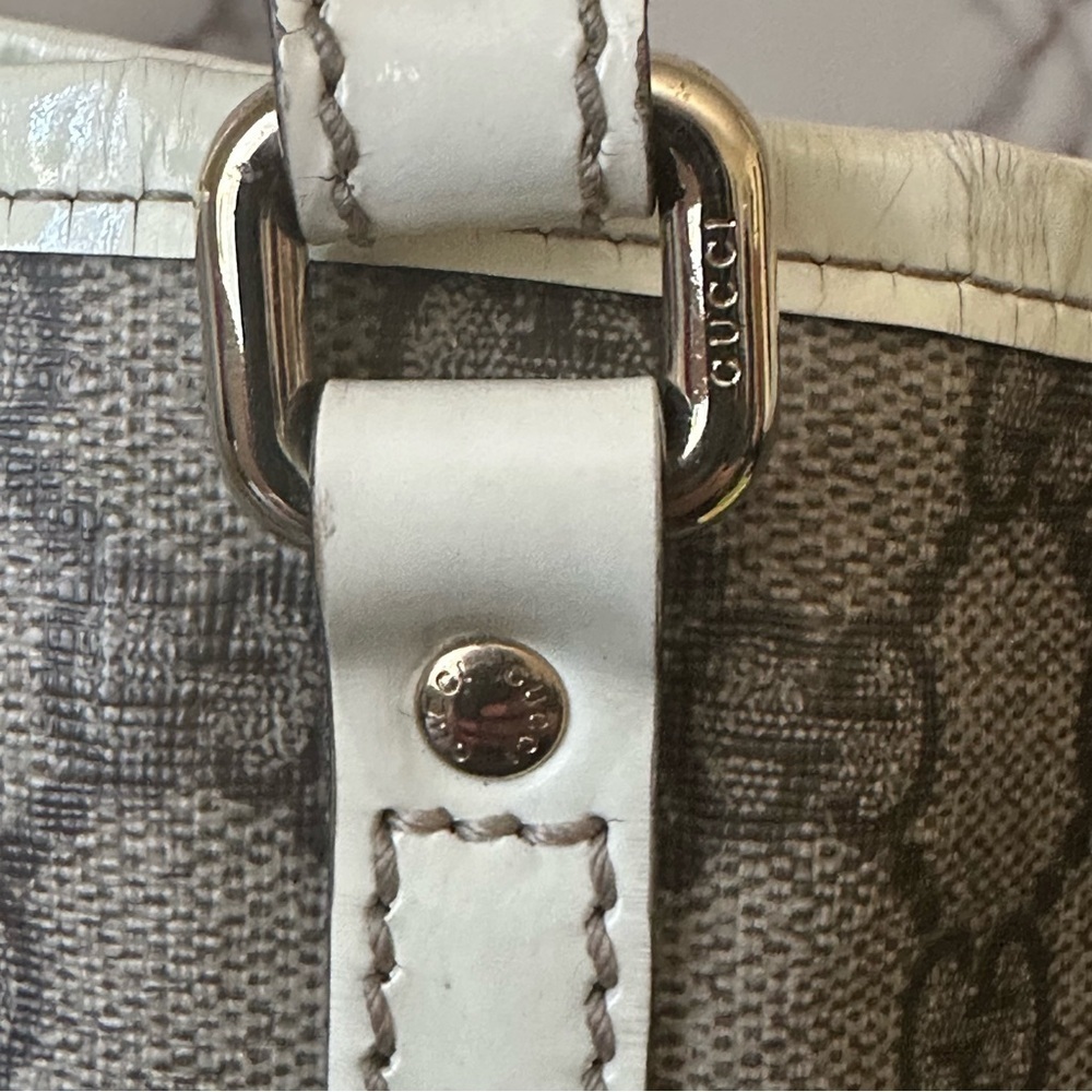 🧡GUARANTEED AUTHENTIC GUCCI GG SUPREME MEDIUM JOY TOTE🧡 - Picture 14 of 16